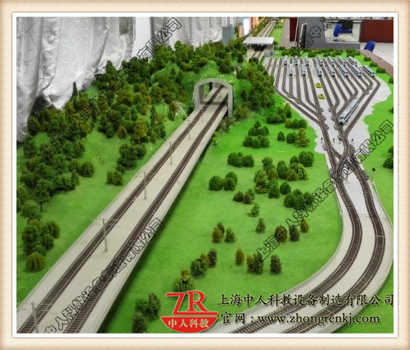 城市軌道交通信號控制及運營管理仿真實訓系統沙盤臺體