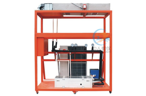 冷水式中央空調實訓裝置,水管式中央空調系統實驗裝置
