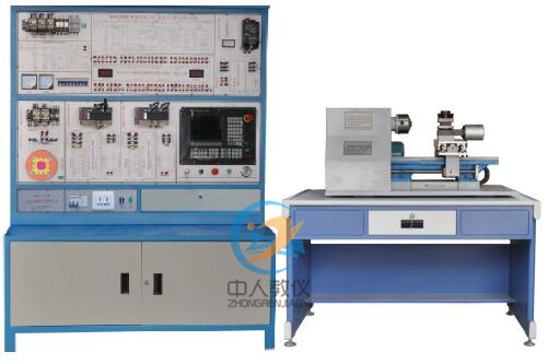 數控車床電氣控制與維修實訓臺,數控車床技術實驗臺,華中系統