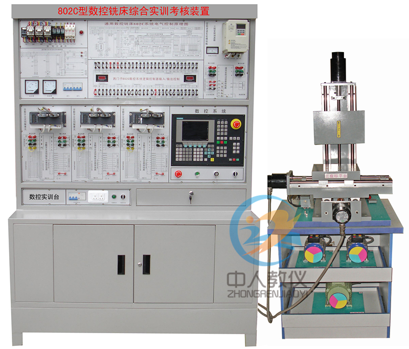 數控銑床電氣控制與維修實訓臺（西門子）,數控維修實訓裝置