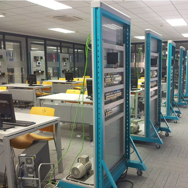 智能制造PLC綜合實驗臺(圖1) 智能制造PLC綜合實驗臺,軸系機構設計實驗裝置