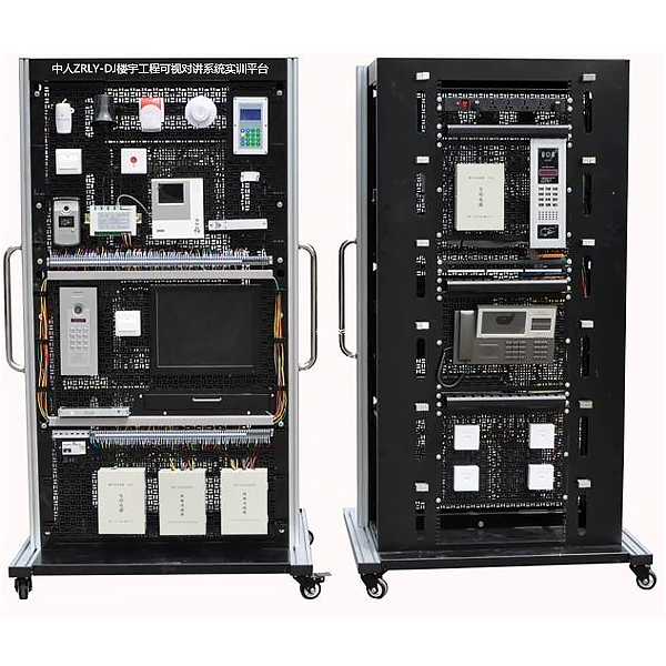 樓宇工程可視對講系統實訓平臺,可視對講門禁實訓裝置