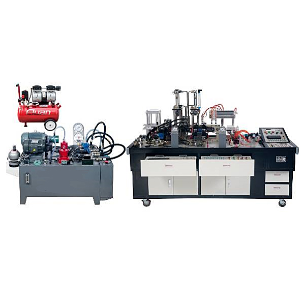 液壓氣動綜合競賽實訓臺(圖1) 液壓氣動綜合競賽實驗臺,沖壓機模實驗裝置