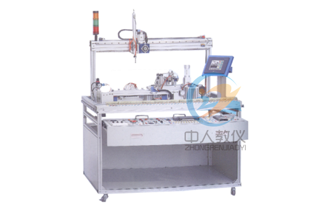 循環式光機電一體化實訓考核裝置,循環取料式光機電實驗臺